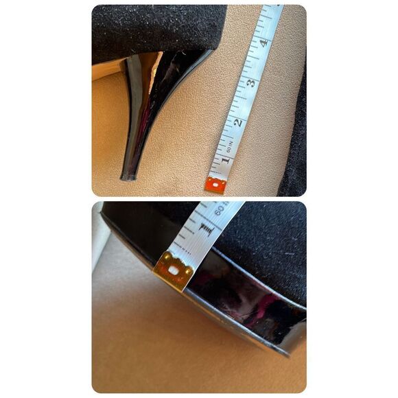 Nine West Destry Black Suede Over The Knee OTK Boots 6.5 - Picture 6 of 13